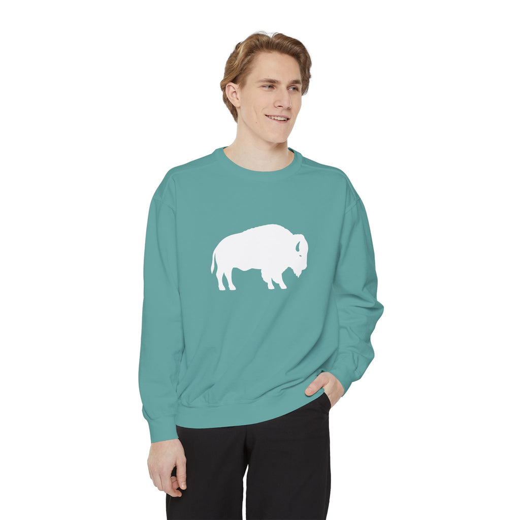White Buffalo Comfort Colors Crewneck Sweatshirt