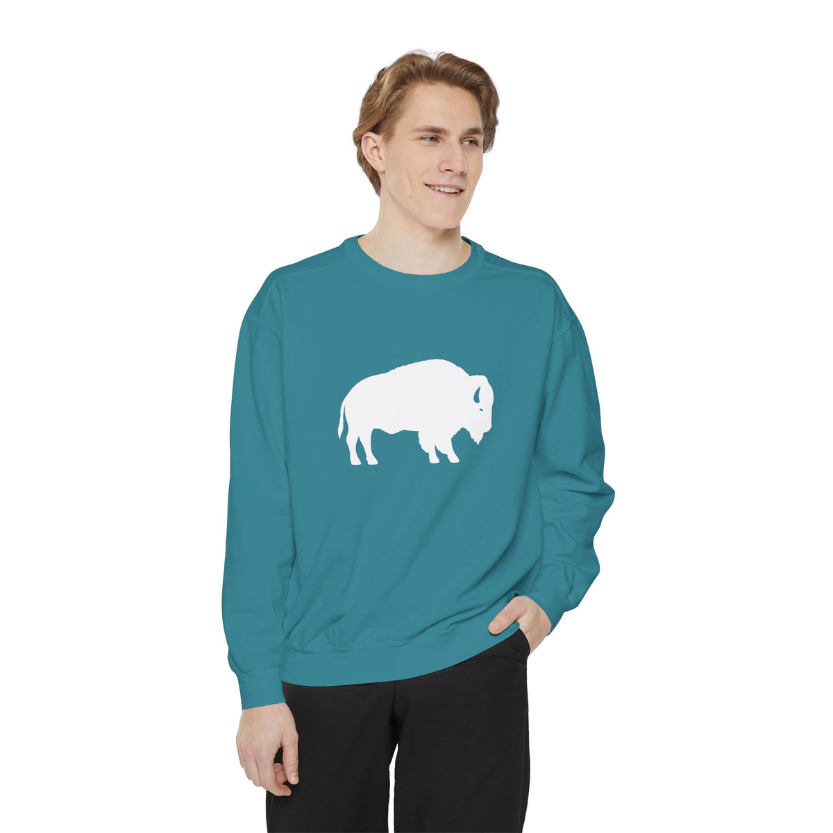 White Buffalo Comfort Colors Crewneck Sweatshirt