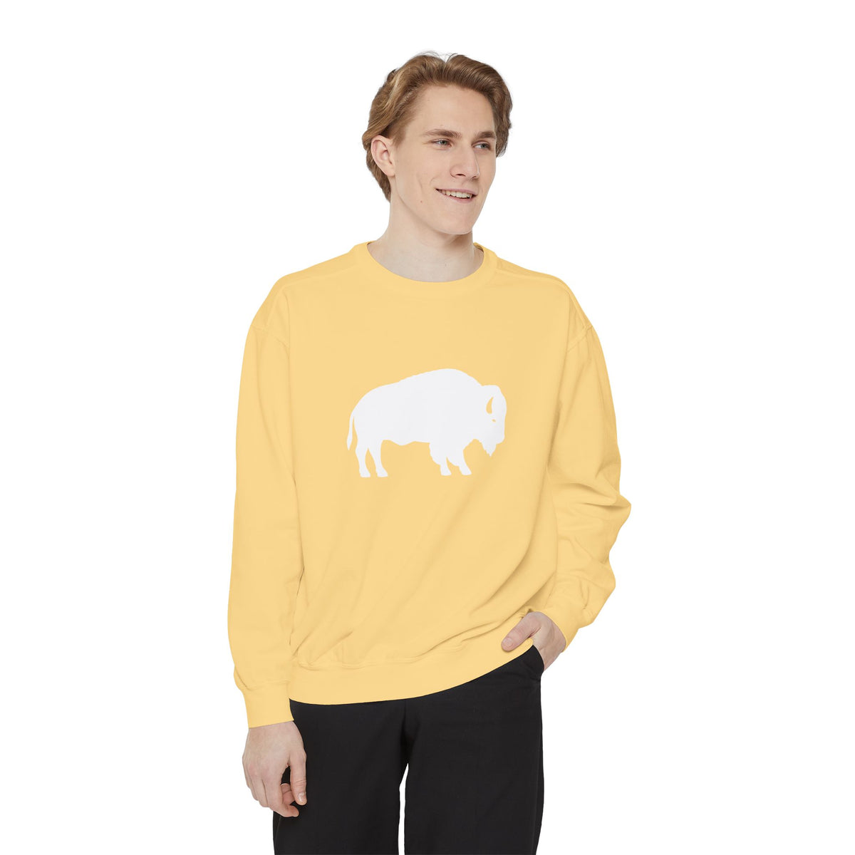 White Buffalo Comfort Colors Crewneck Sweatshirt