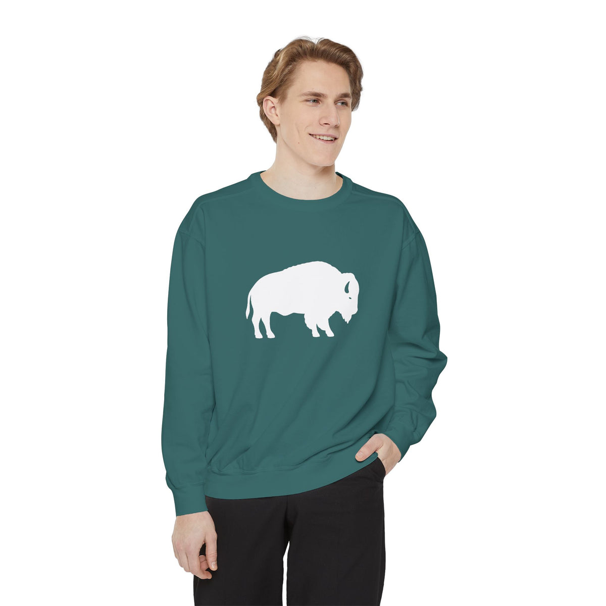White Buffalo Comfort Colors Crewneck Sweatshirt