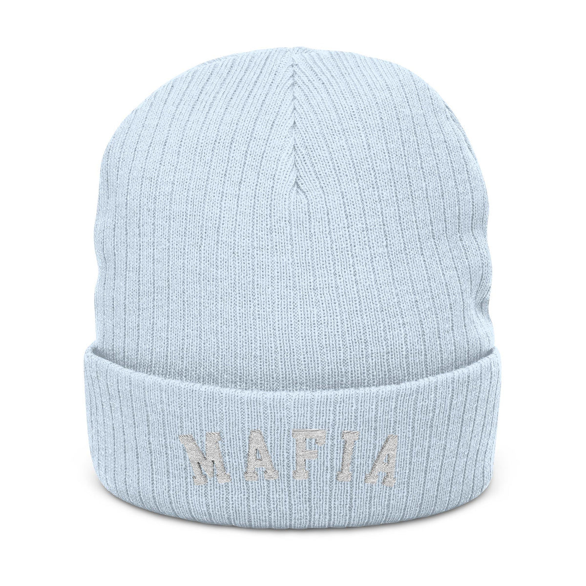MAFIA Embroidered Ribbed Beanie