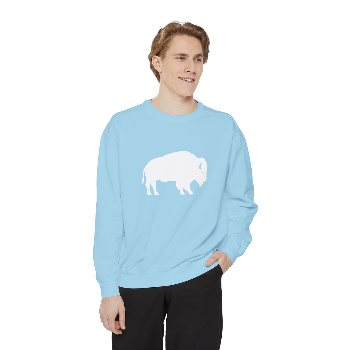 White Buffalo Comfort Colors Crewneck Sweatshirt
